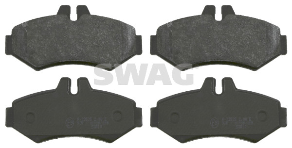 Brake Pad Set, disc brake - 30 91 6450 SWAG